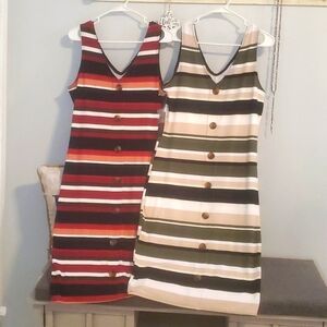 DRESS'S STRIPED